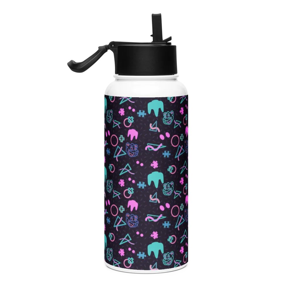 Bundy Bear Arcade Stainless Steel Water Bottle product image (4)