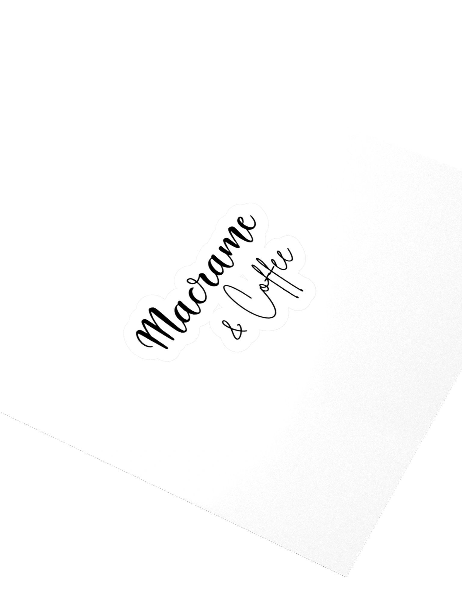 Macrame and Coffee Sticker product image (3)