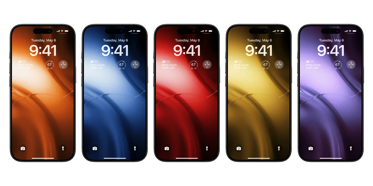 Liquid Glass Wallpaper Pack product image (3)