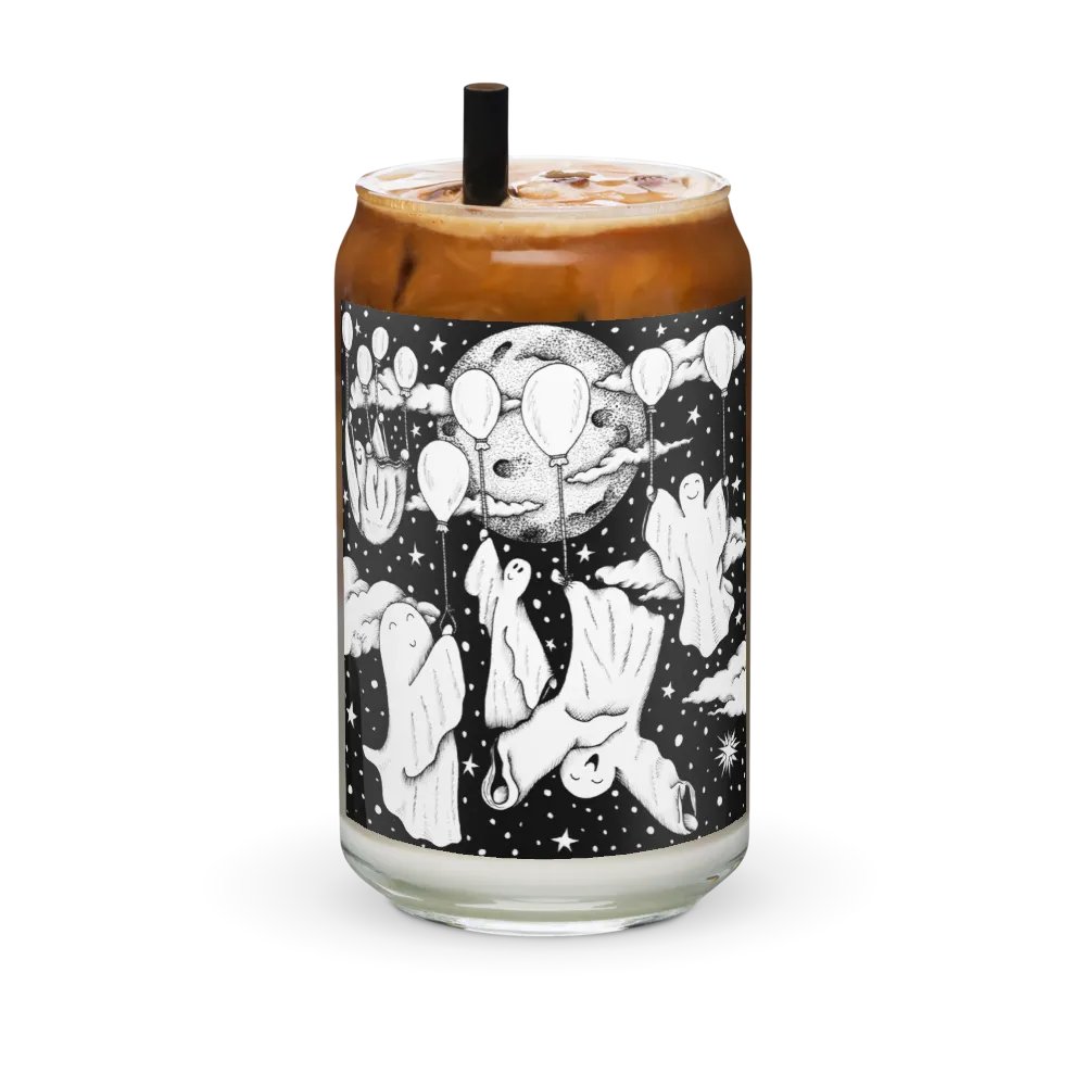 Floaty Ghosty can-shaped glass product image (2)
