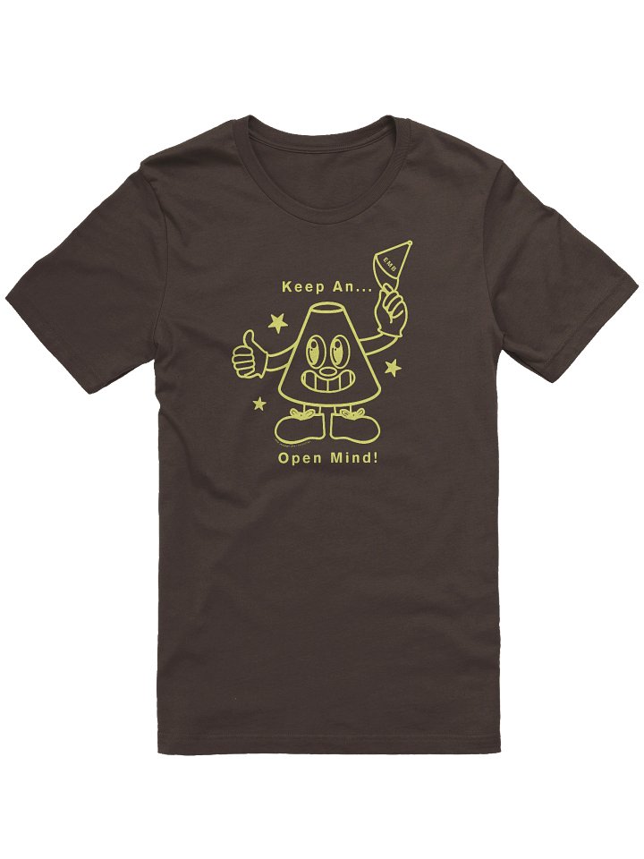 Keep An... Open Mind! Yellow on Brown & Vintage Black product image (1)