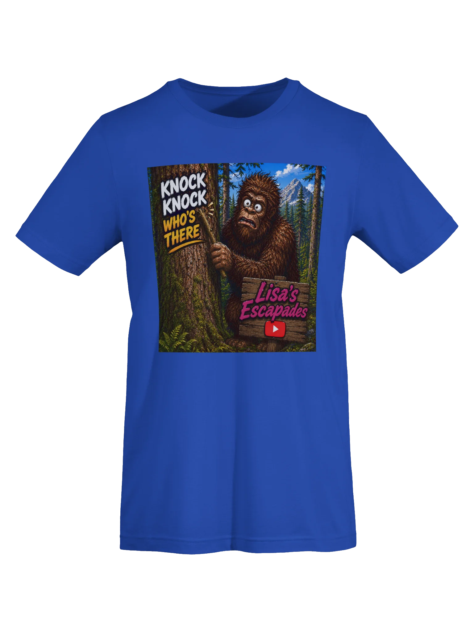 Trending Bigfoot Knock Knock Adventure Tee product image (5)