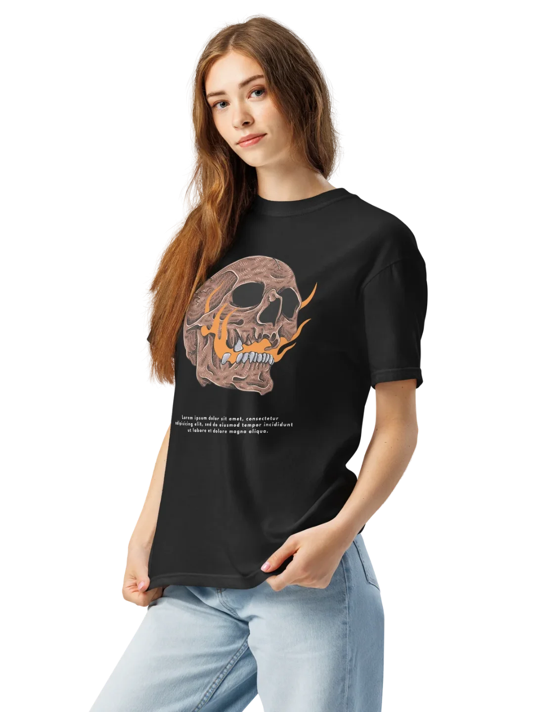 Skull Flame Relic Tee product image (5)