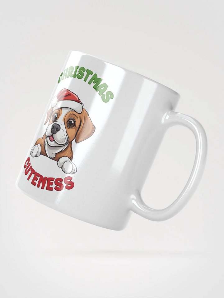 Christmas Cuteness - Dog Lovers White Mug product image (4)