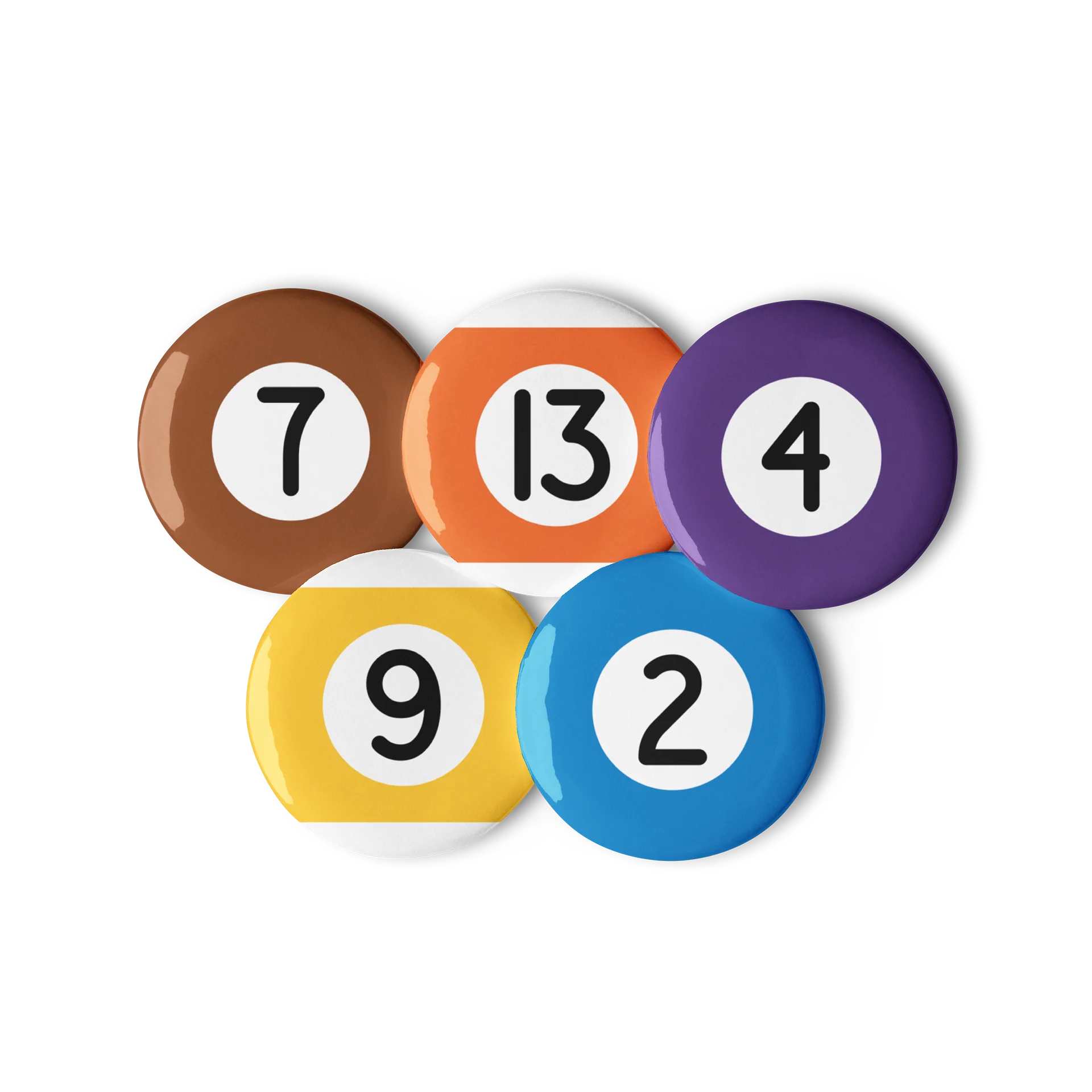 Pool Ball Pins Set B product image (1)