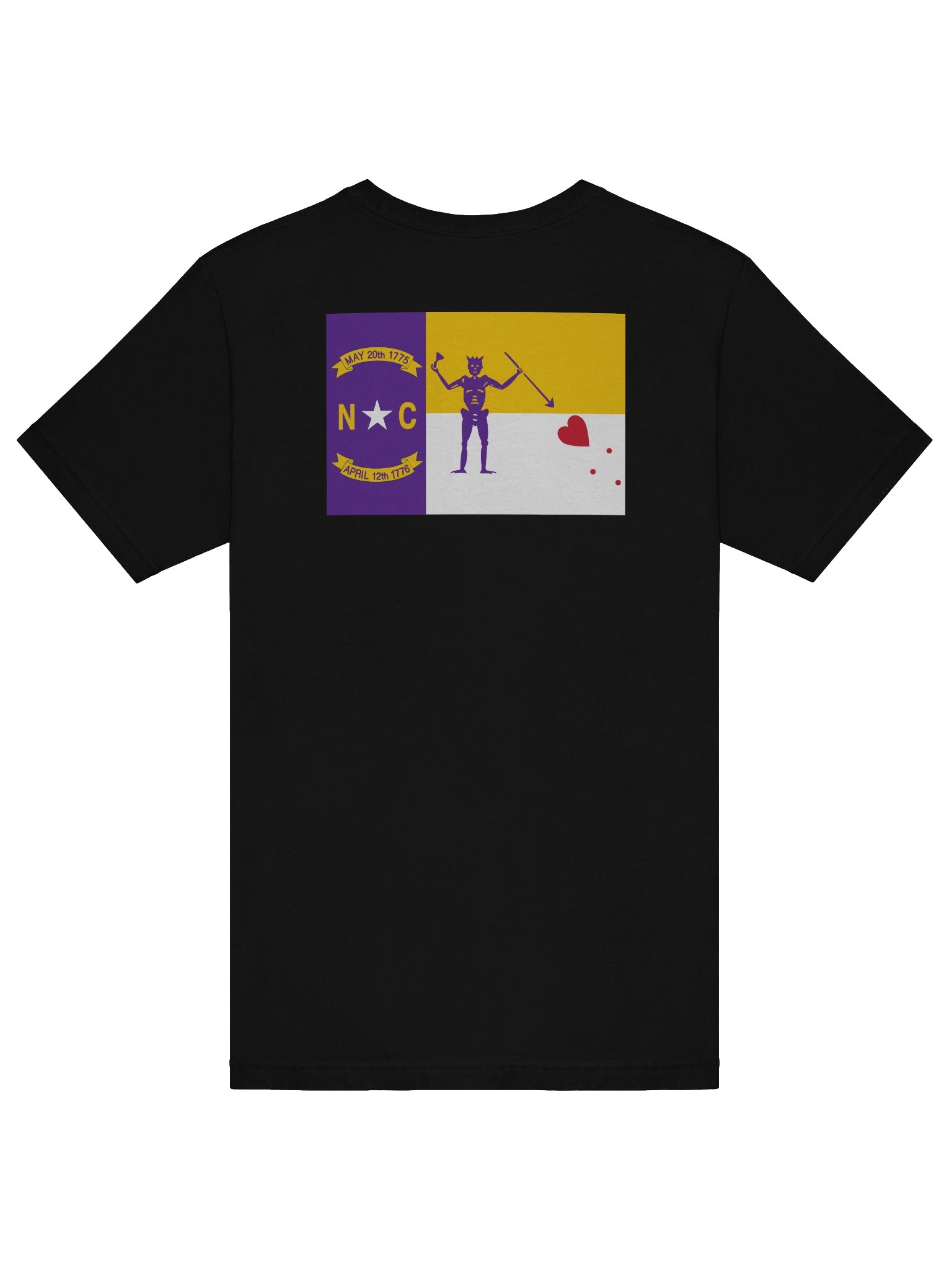 North Carolina Revenge Tee-Purple and Gold Edition product image (23)