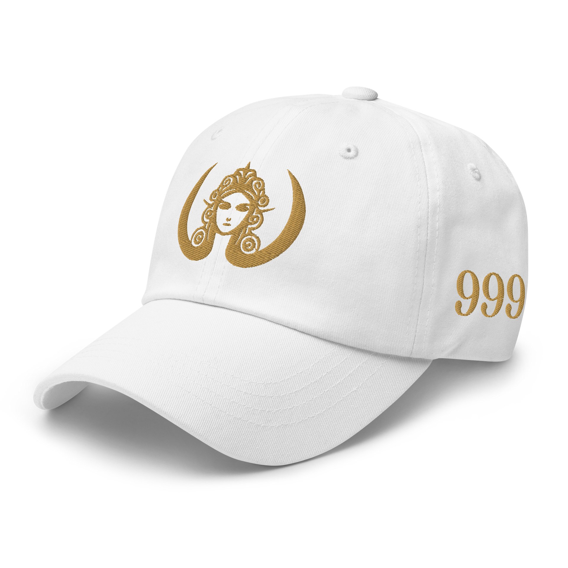 CIRCEMOON Divin Sacré Nombre 999 Cap - white product image (2)