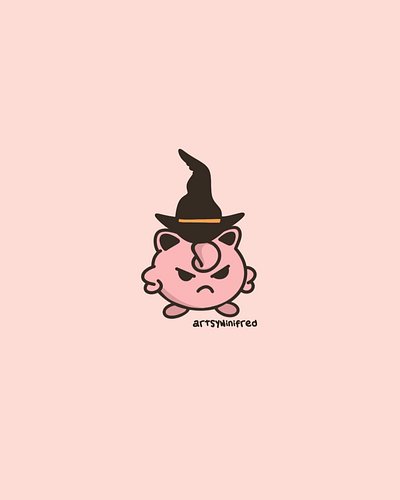 Jigglypuff is ready for spooky season!