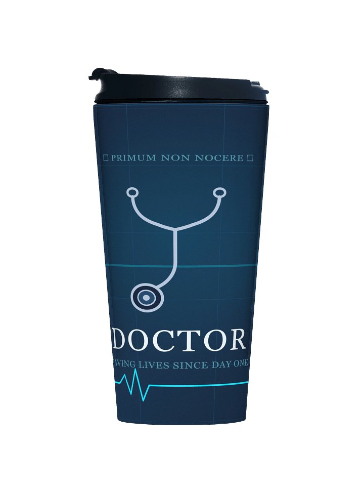 Doctor Travel Mug – Built for Early Mornings & Long Shifts product image (1)