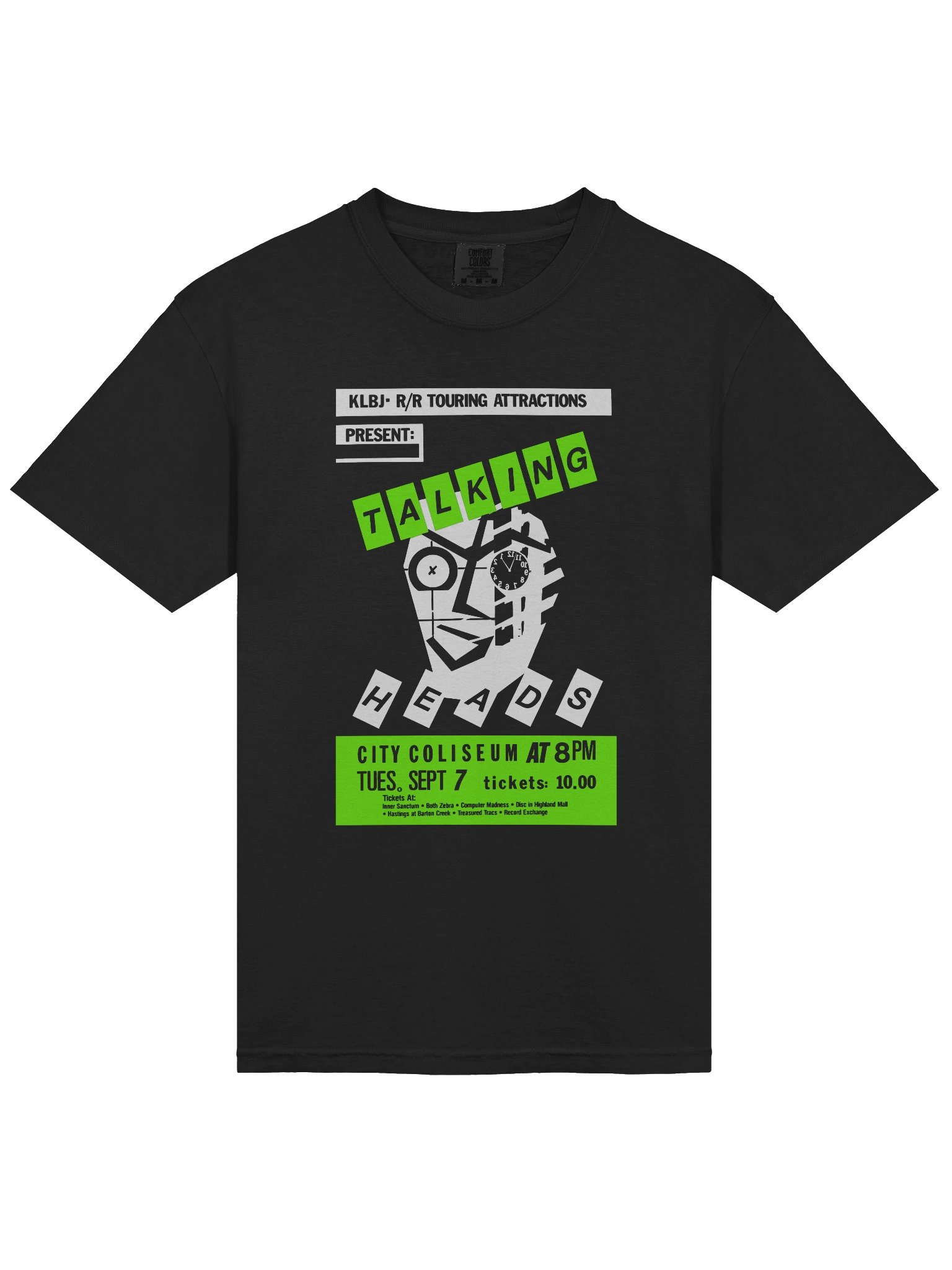 Talking Heads — City Coliseum, Austin, September 1982 product image (3)