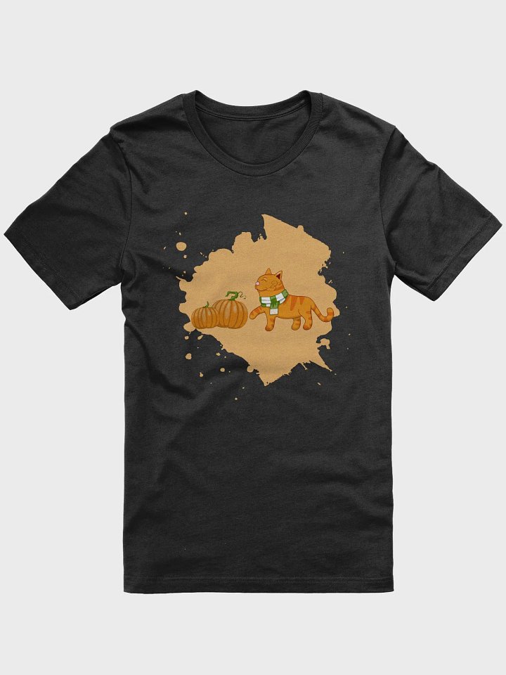 : 🍁 Autumn Cat T-Shirt | Cute Fall Cat with Pumpkins Shirt | Cozy Autumn Vibes Tee product image (3)
