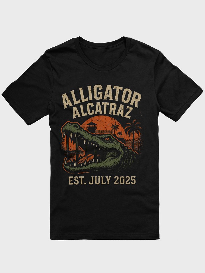 Vintage Alligator Alcatraz Gator Head T-Shirt product image (1)