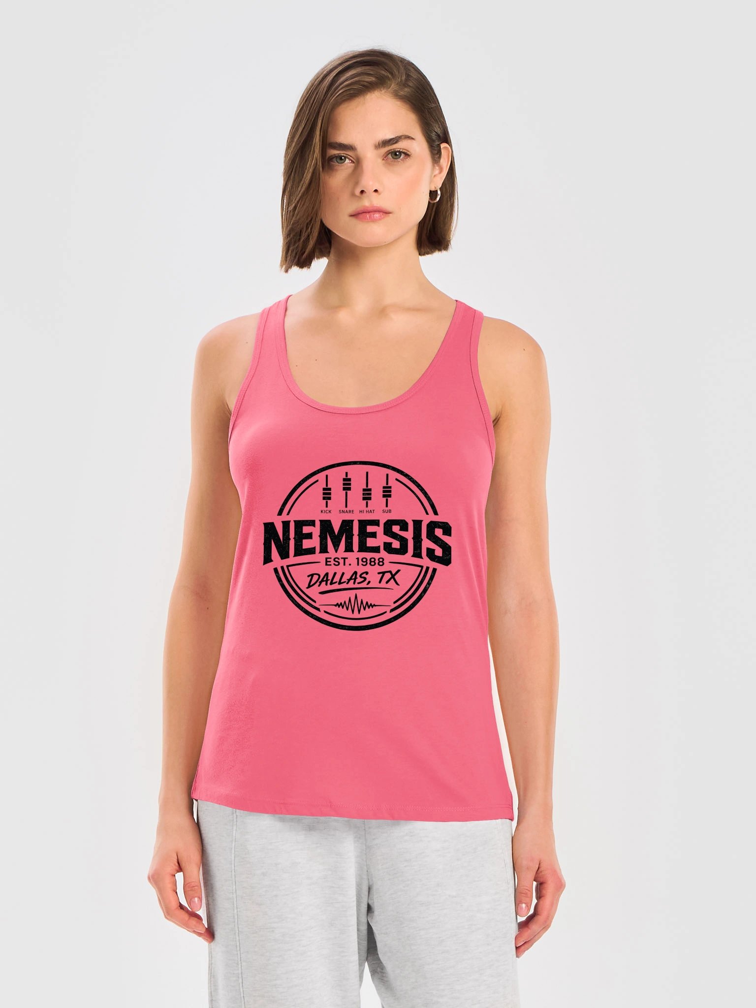 Nemesis: Womens Soundwave Racerback Tank product image (16)