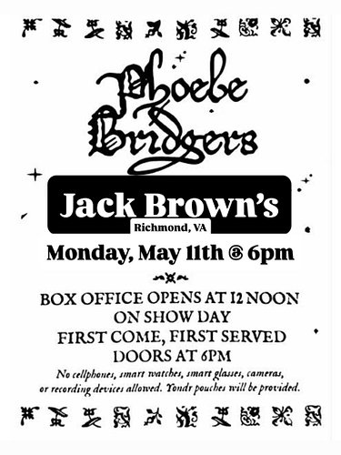 If Phoebe doesn’t show up, Jack Brown’s Run Club offers 1-, 3-, and 5-mile routes for runners of all paces 🖤