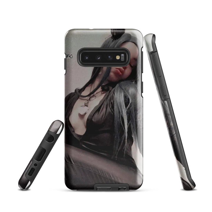 DC - Catwoman Cosplay Samsung Case (Shadow Velvet) featuring goth_girl_model24 product image (2)