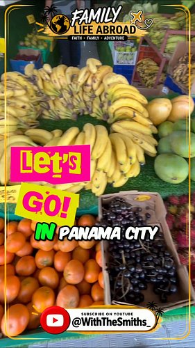 Taking the kids to the local Panama City fruit stand is always an adventure... until someone takes a massive bite before we e...