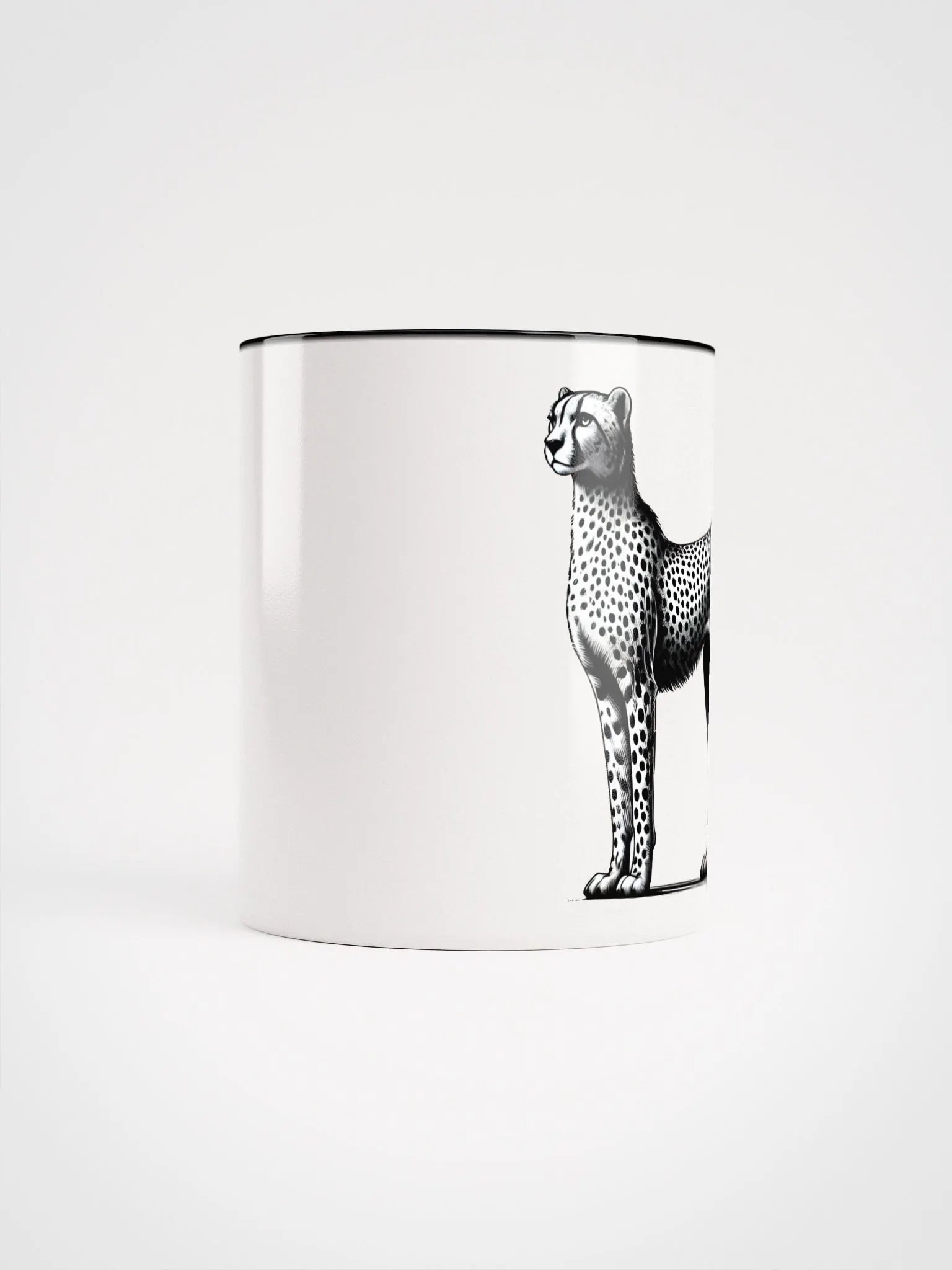Sleek Spotted Cheetah Elegance Mug product image (4)