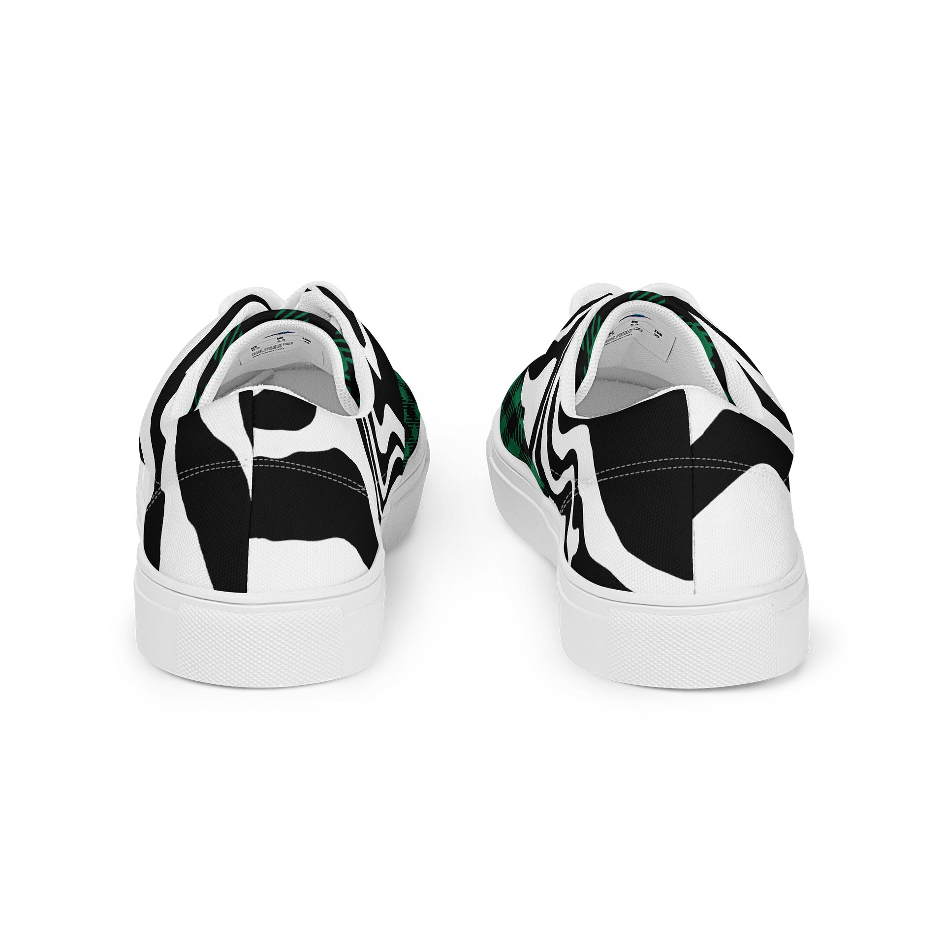Mixed Print Plaid & Stripe Sneakers product image (4)