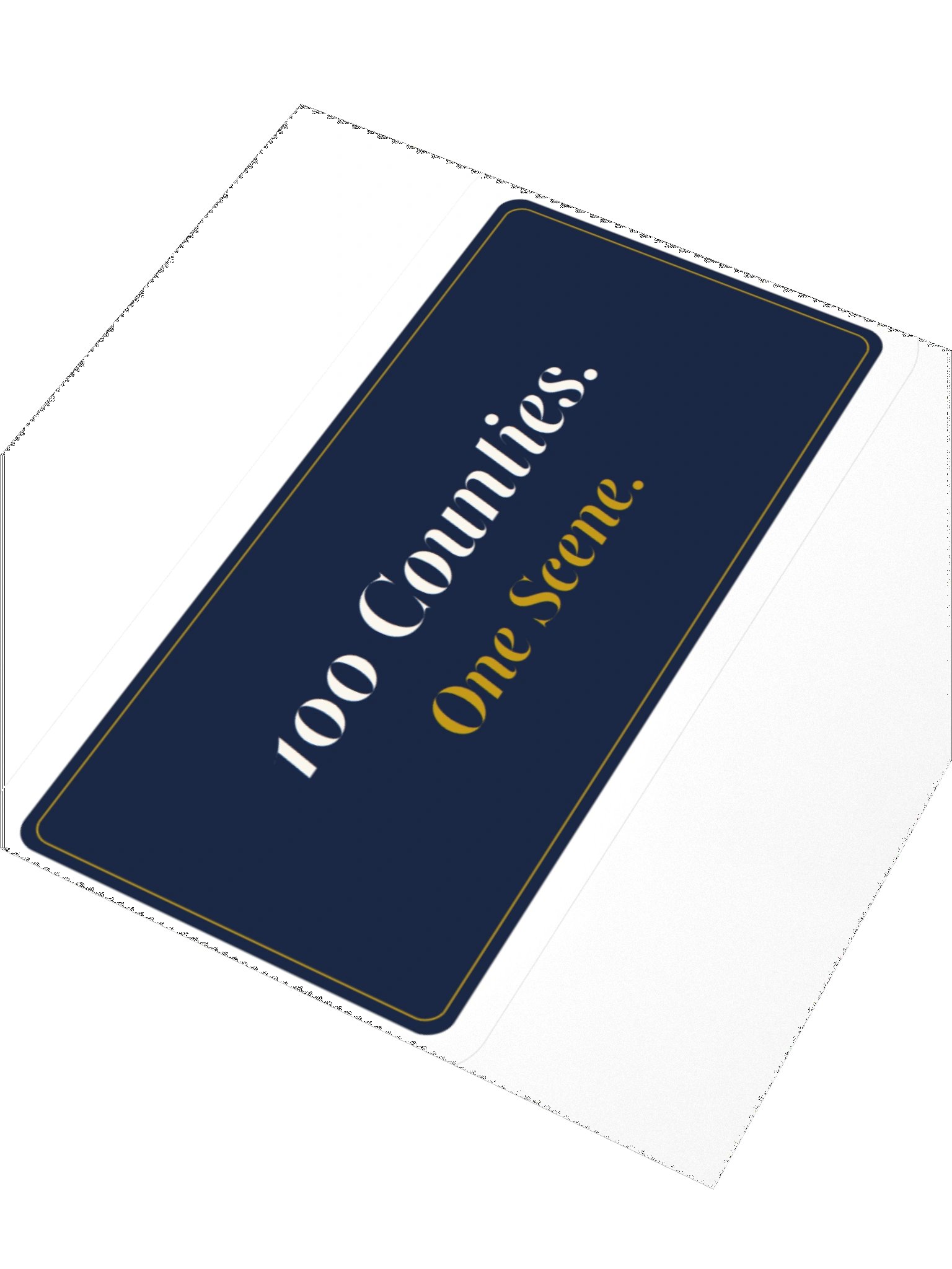 100 Counties. One Scene. Sticker product image (3)