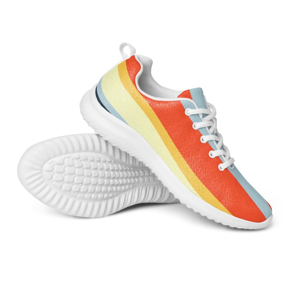Retro Stripes Women's Athletic Shoes product image (10)