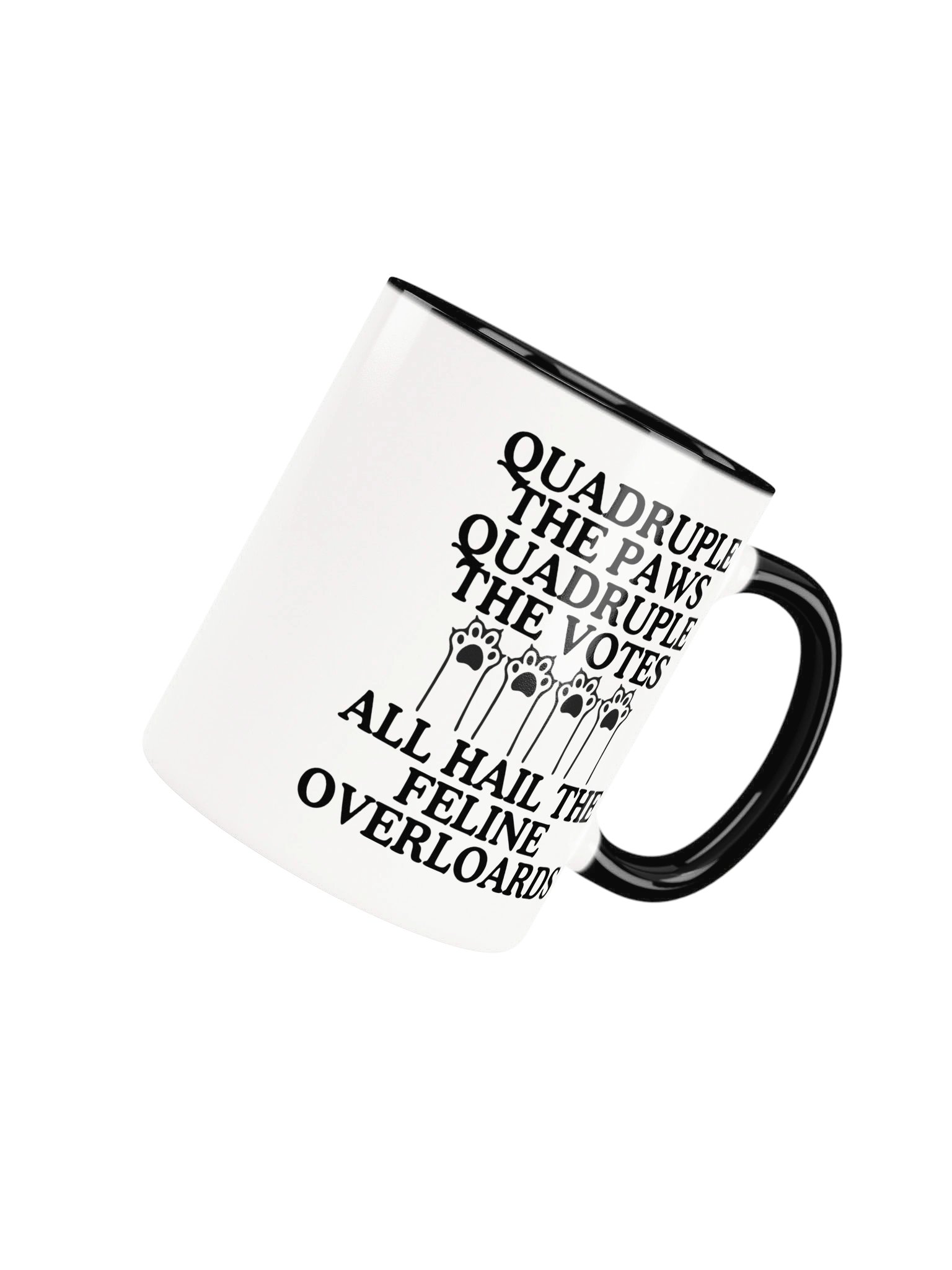 All Hail the Feline Overlords Cat Mug product image (26)