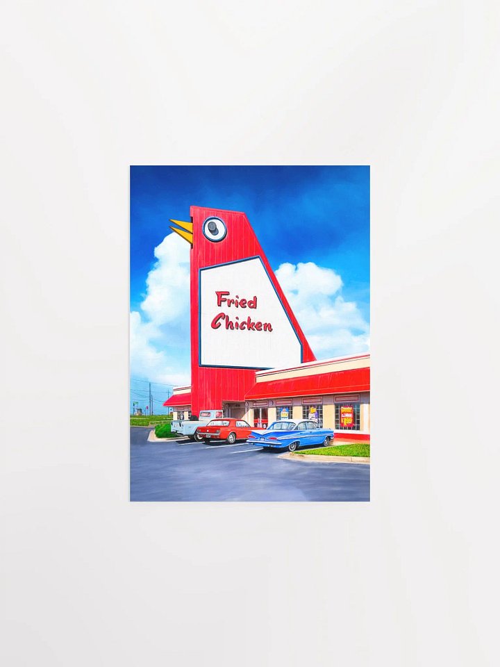 The Big Chicken – Marietta GA Studio Art Print product image (1)