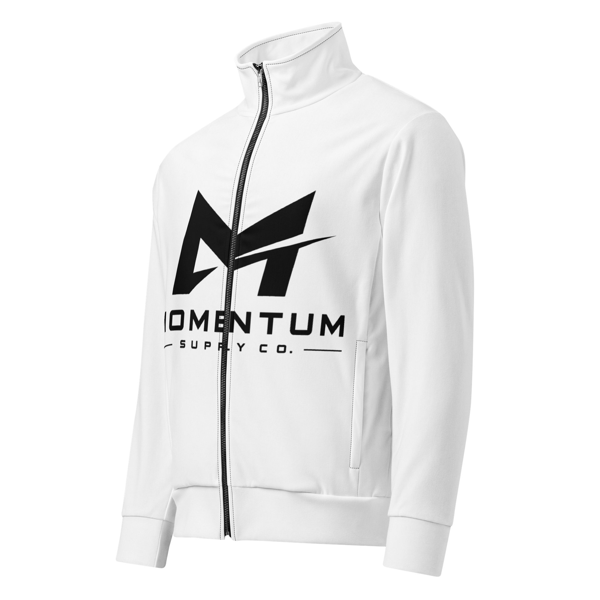 MOMENTUM Monochrome Logo Track Jacket product image (1)