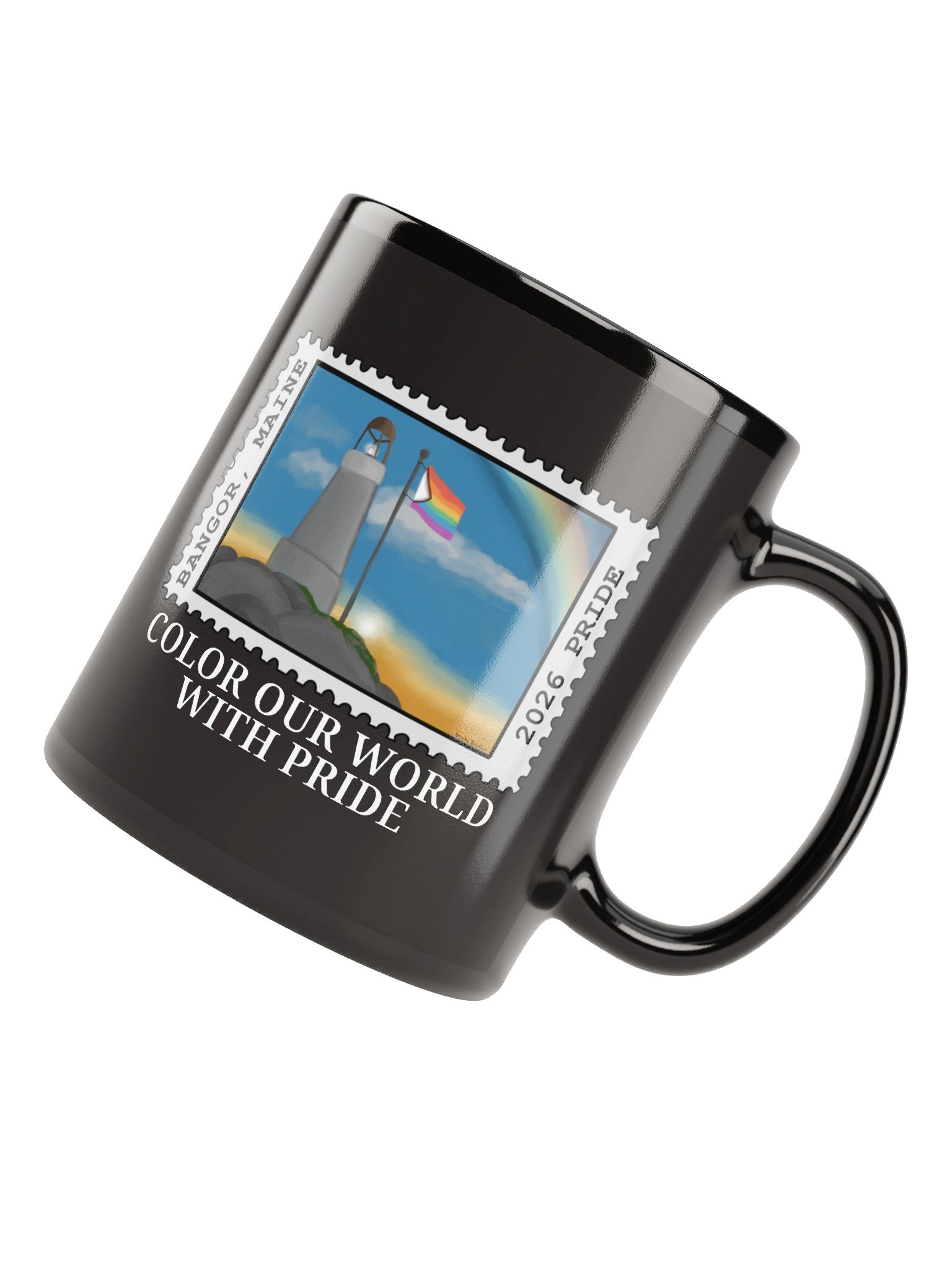 2026 Lighthouse Black Mug product image (6)