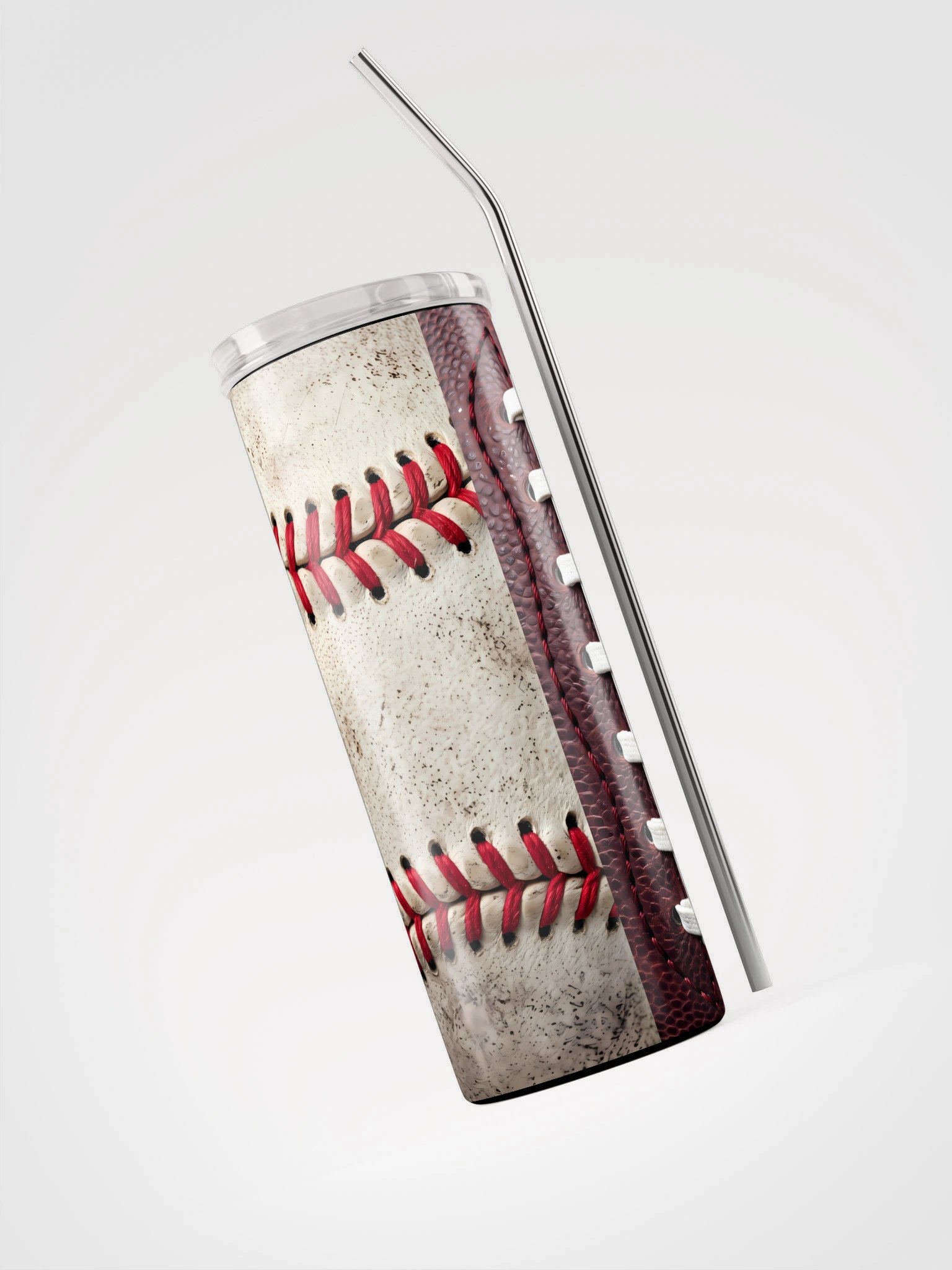 Game Day Trio Stainless Steel Tumbler | Basketball Baseball Football Sports Tumbler product image (3)