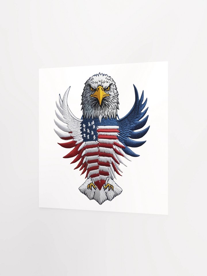 American Eagle Flag Poster product image (7)