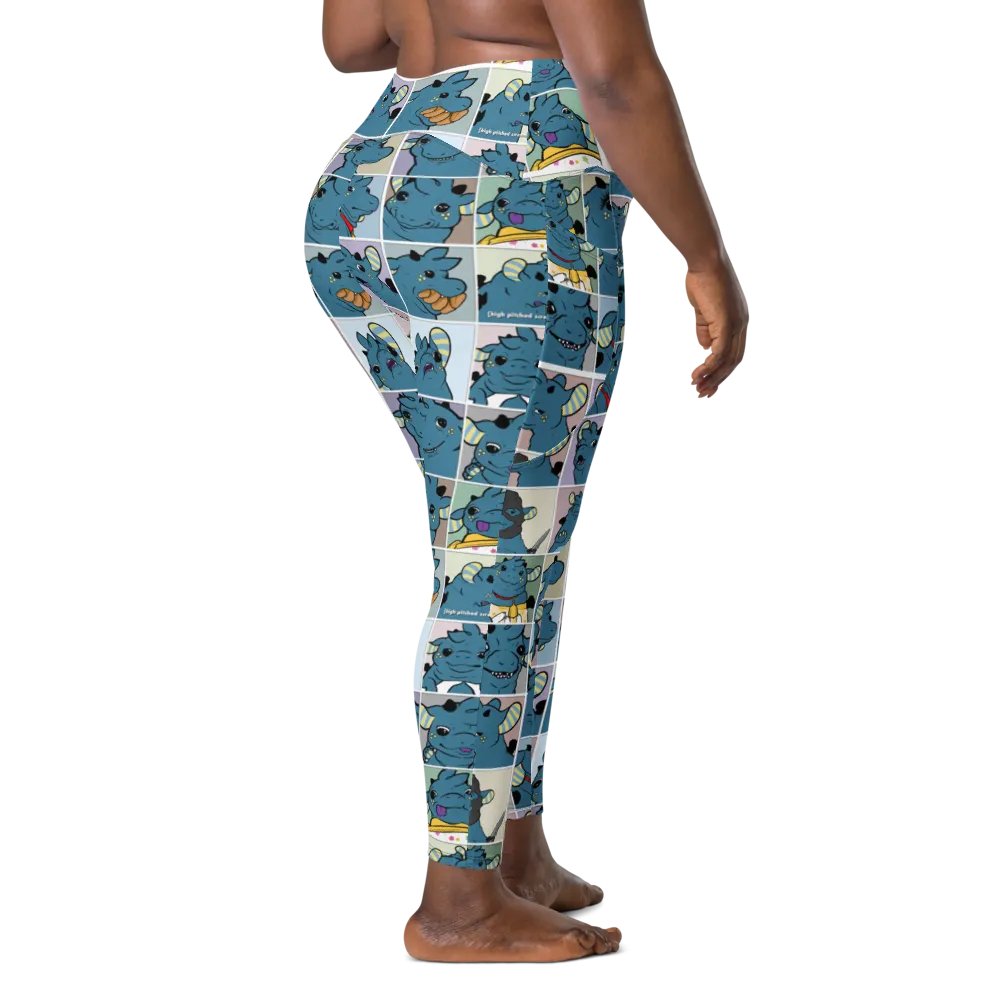 All Over Skyhuahua Leggings product image (1)