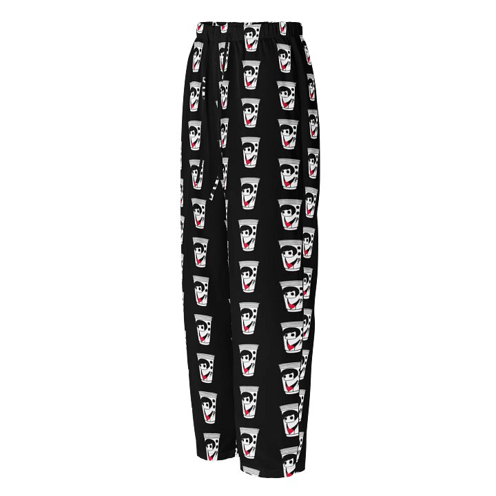 Chic Cups: Silky All-Over Print Women's Pajama Pants product image (1)