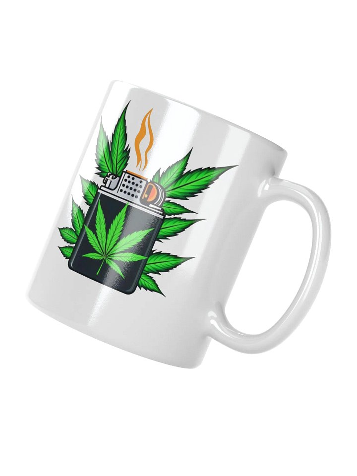 Cannabis Leaf Lighter Mug product image (4)