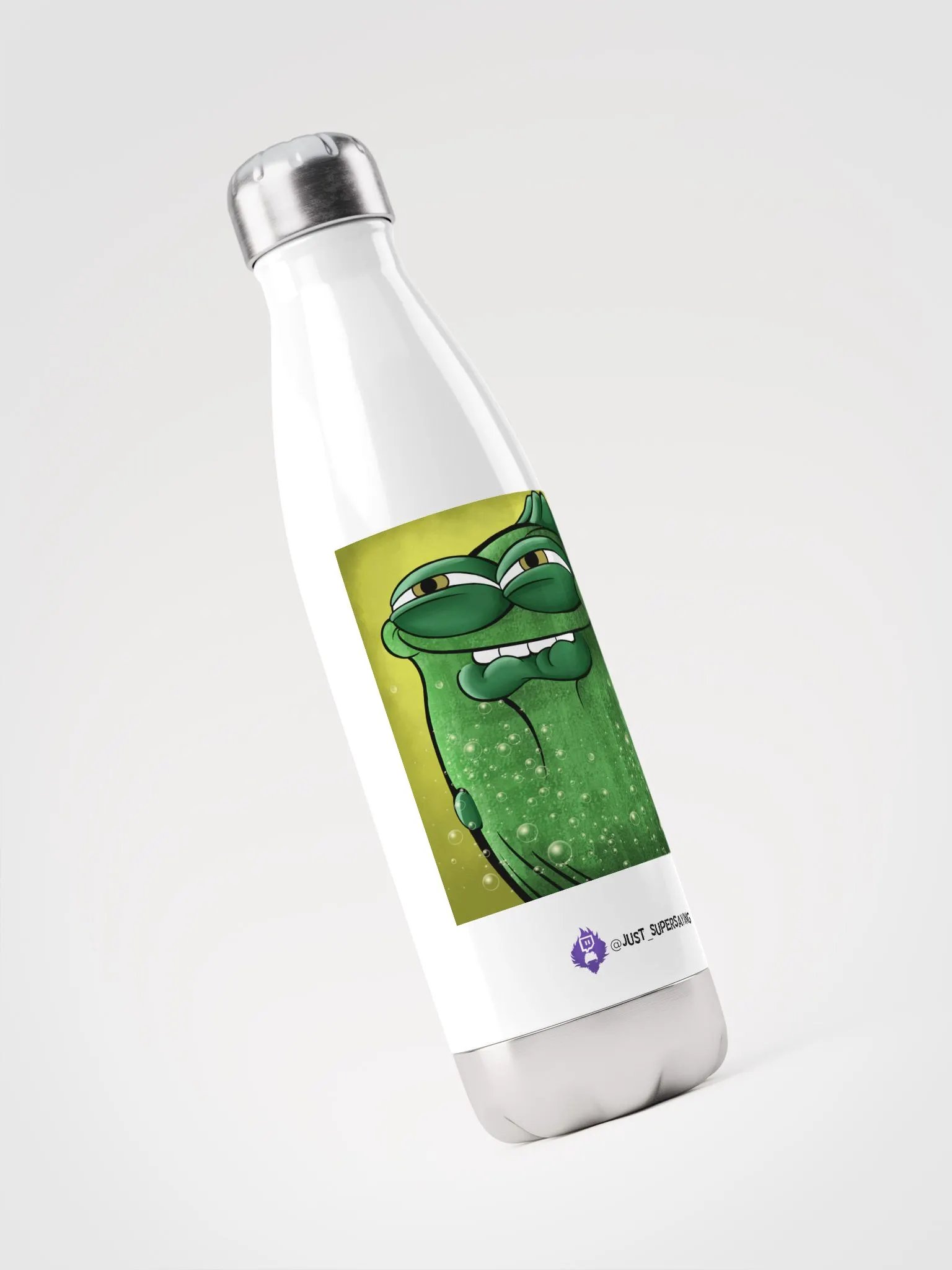 Pickle Rick Water Bottle product image (3)