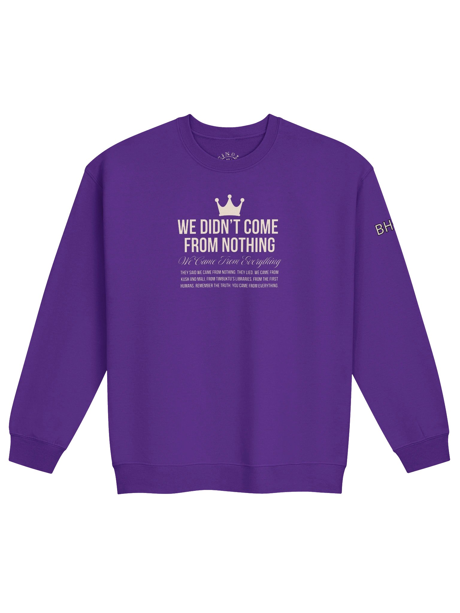 We Didn't Come From Nothing | Sweatshirt | Originology | Black History X product image (22)