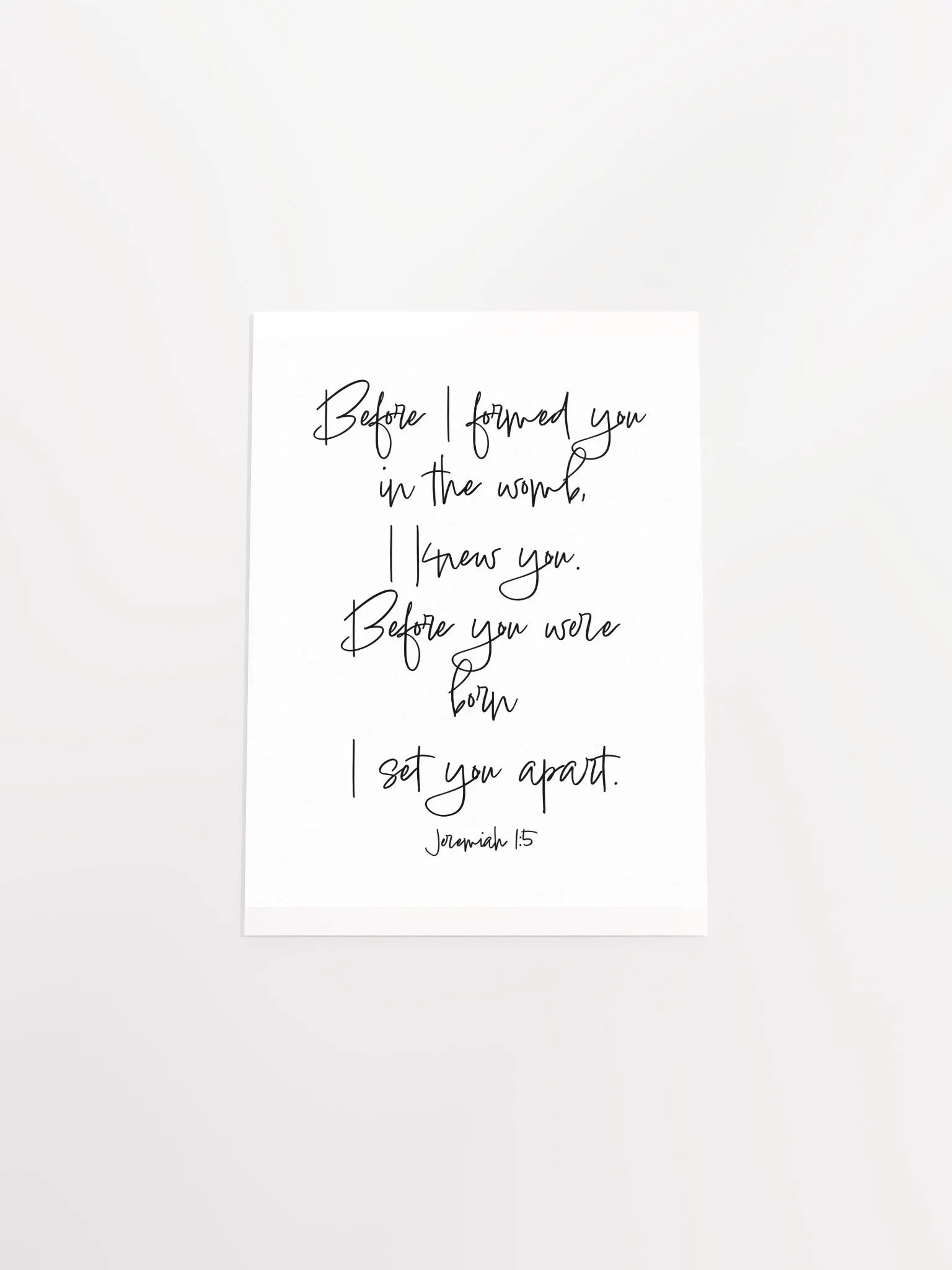 Formed you in the womb - Print product image (4)
