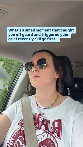 Grief can sneak up on you at unexpected moments (even over 5 years later). 

My daughter had a Memorial Day performance at sc...