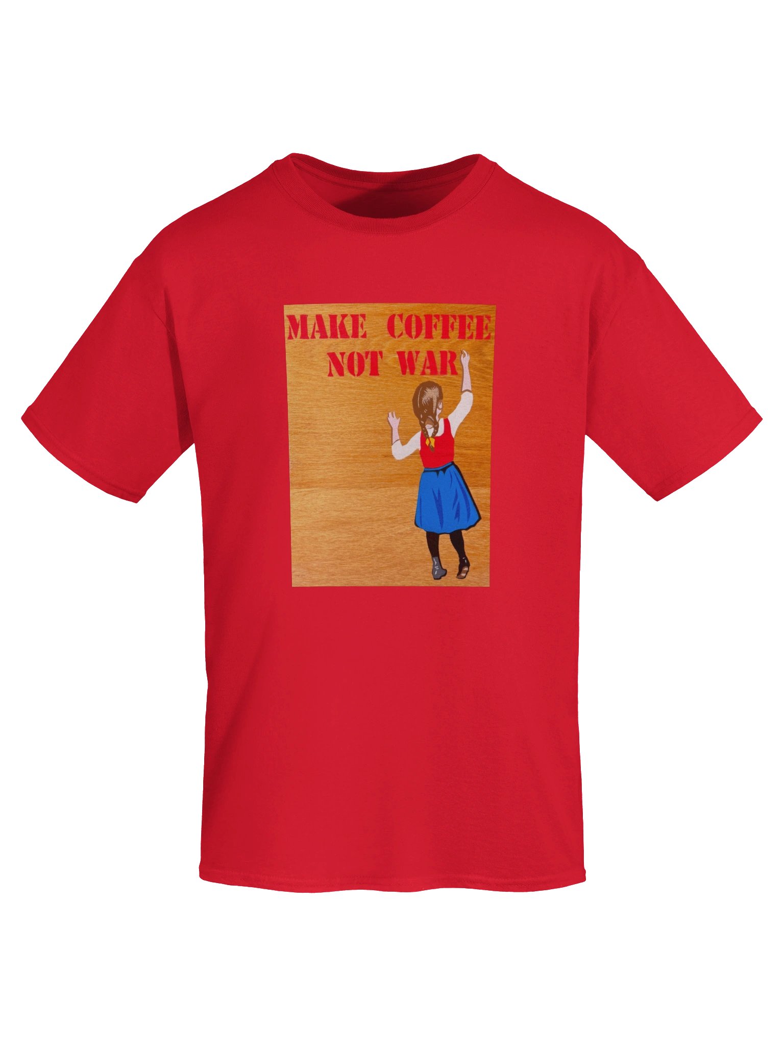 Make Coffee,Not War t-shirt product image (5)