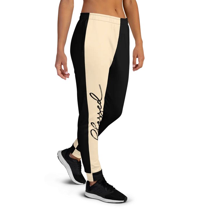 90s Retro Color Block Blessed Sweatpants product image (2)