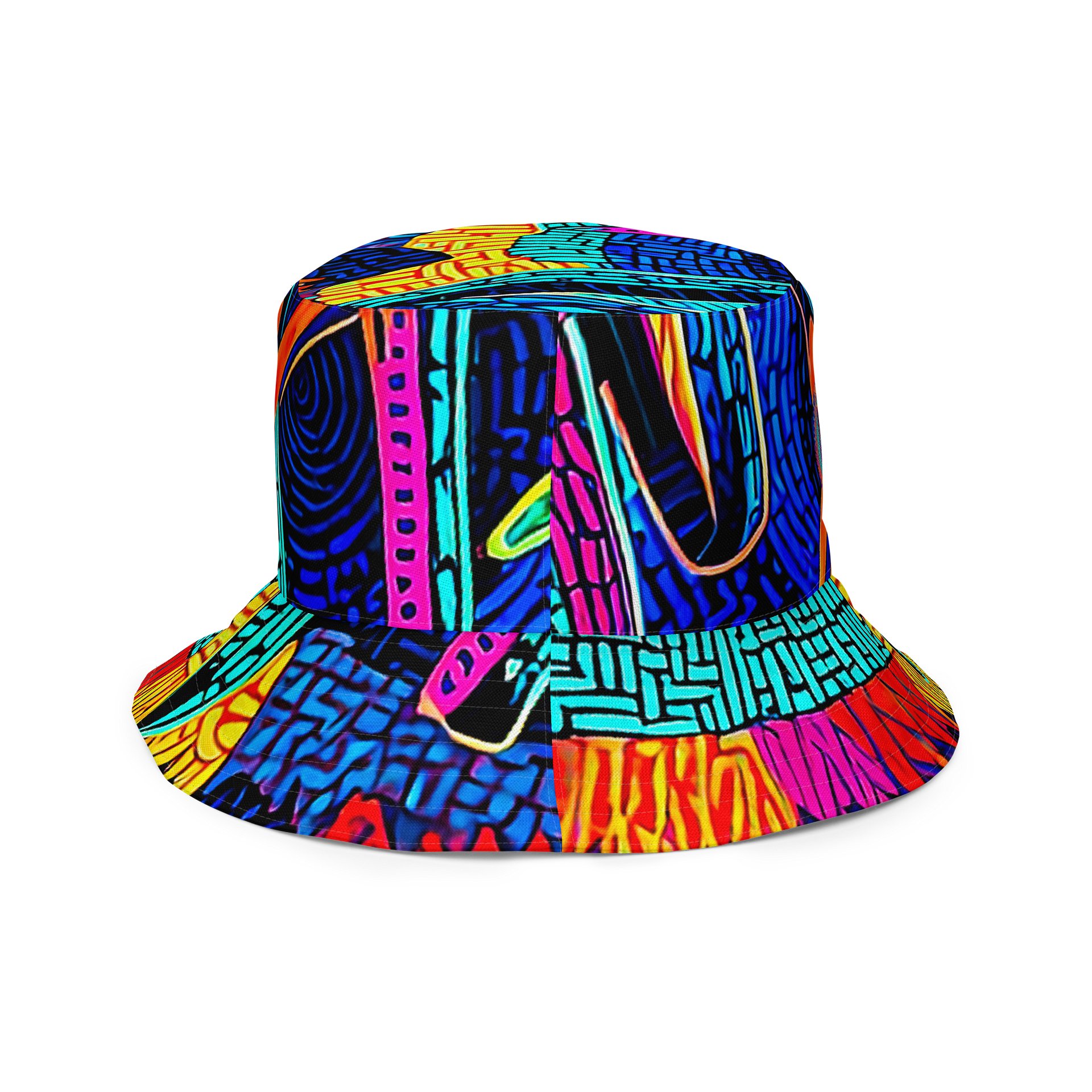 Neon Love Reversible Bucket Hat product image (5)