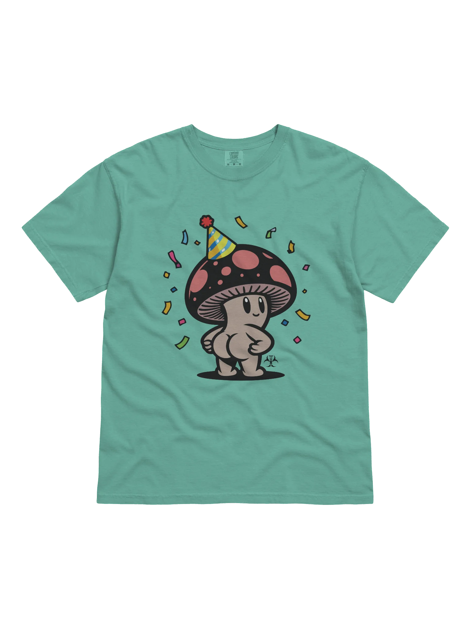 Full Color Birthday Mushbutt T-Shirt product image (1)