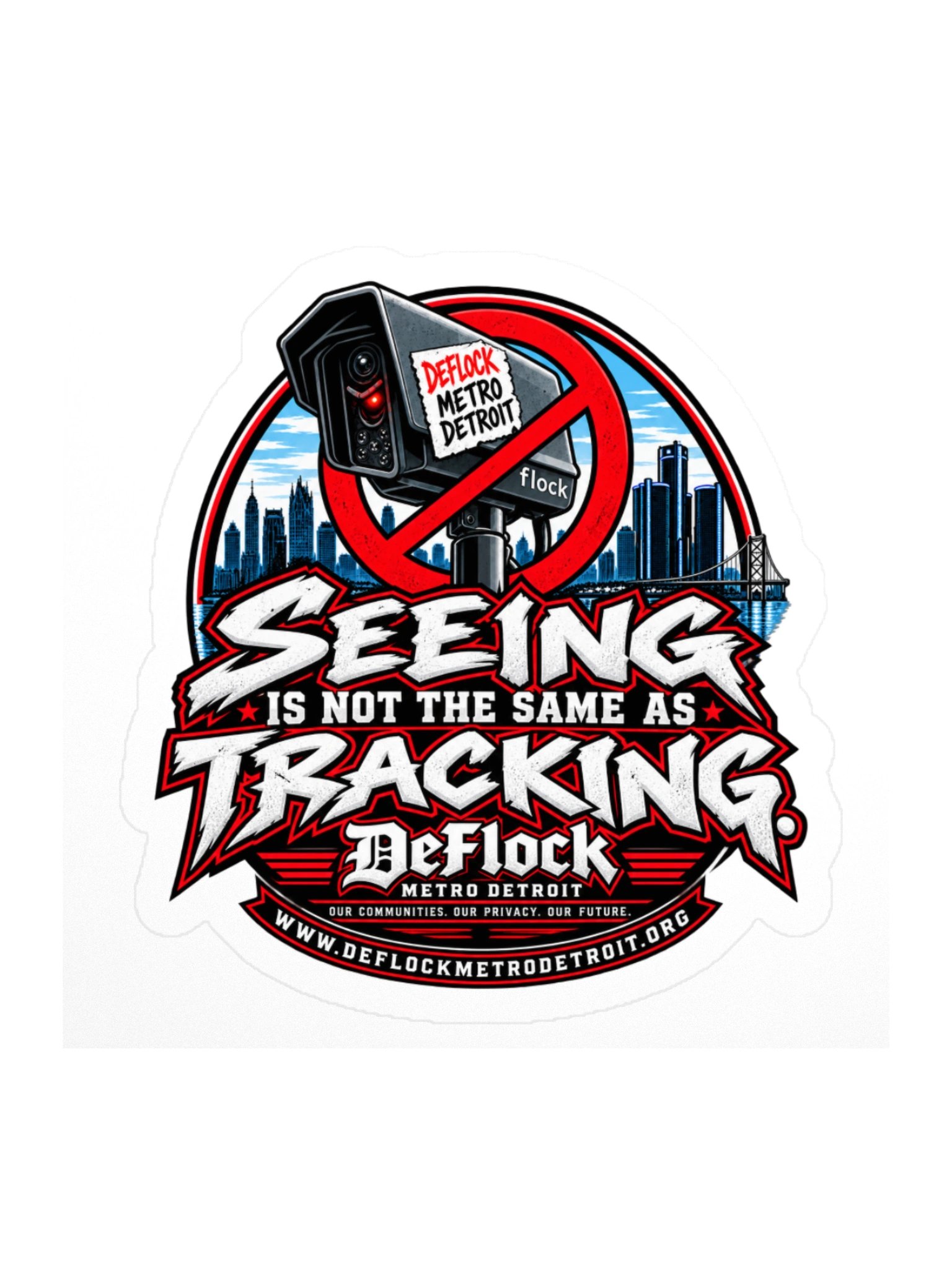 Seeing Is Not the Same as Tracking Sticker product image (1)
