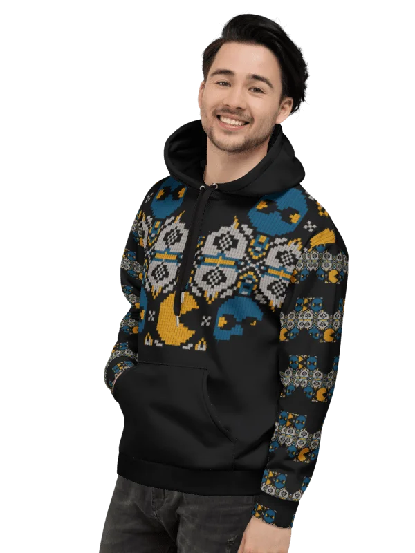 Retro Pixel Gamer Hoodie – 8-Bit Arcade Edition product image (7)