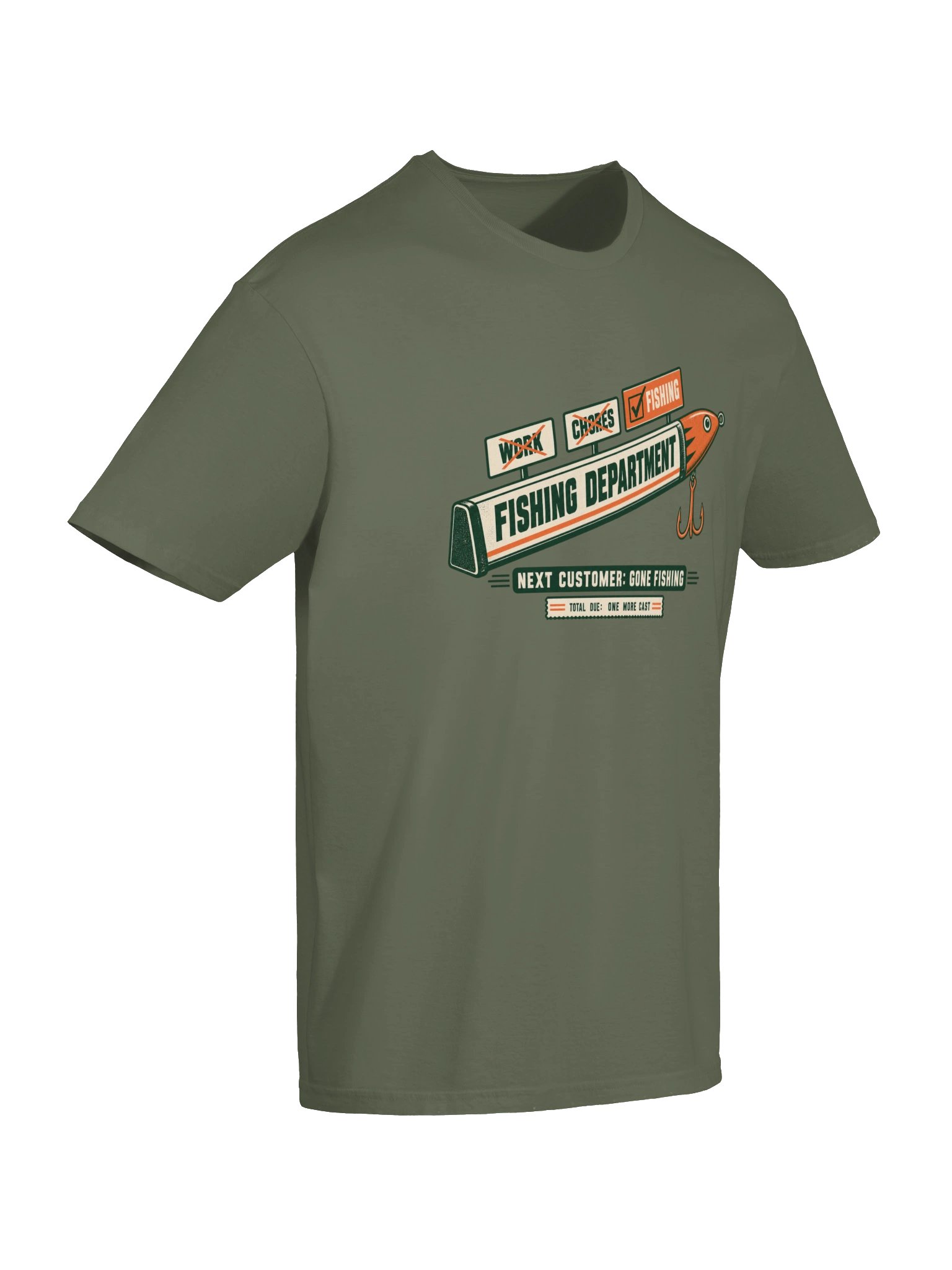 Fishing Checkout T-Shirt product image (36)
