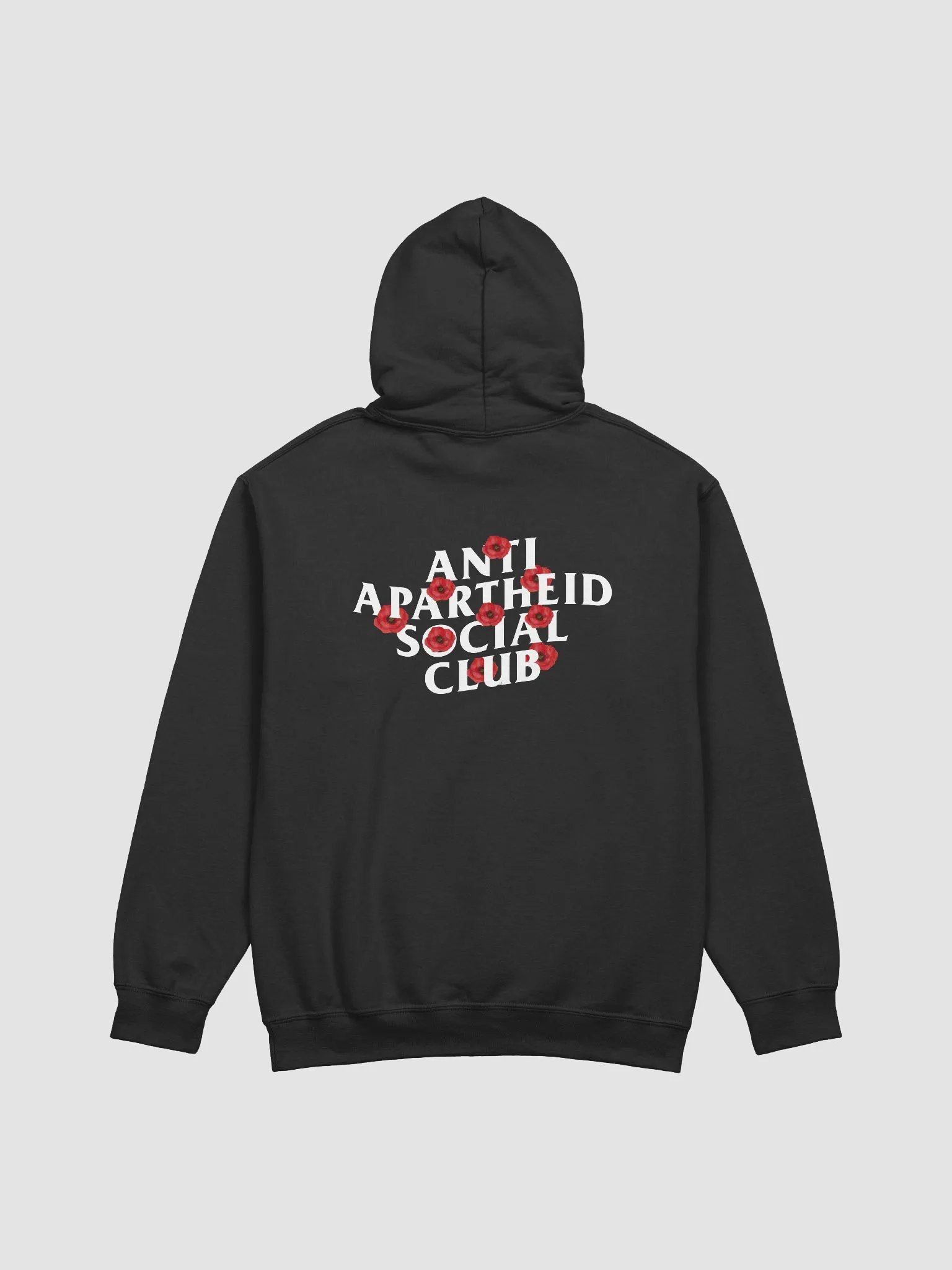 Anti Apartheid Club Hoodie Poppy Flower product image (4)