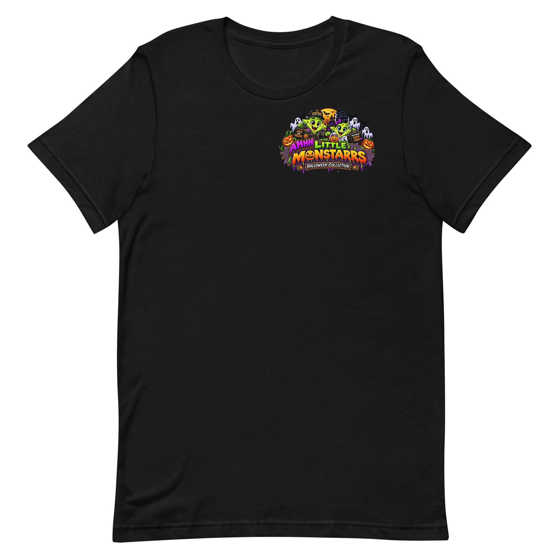 Ahhh! Little Monstarr’s Gigs & Treats Halloween Tee 🎃⭐ product image (2)