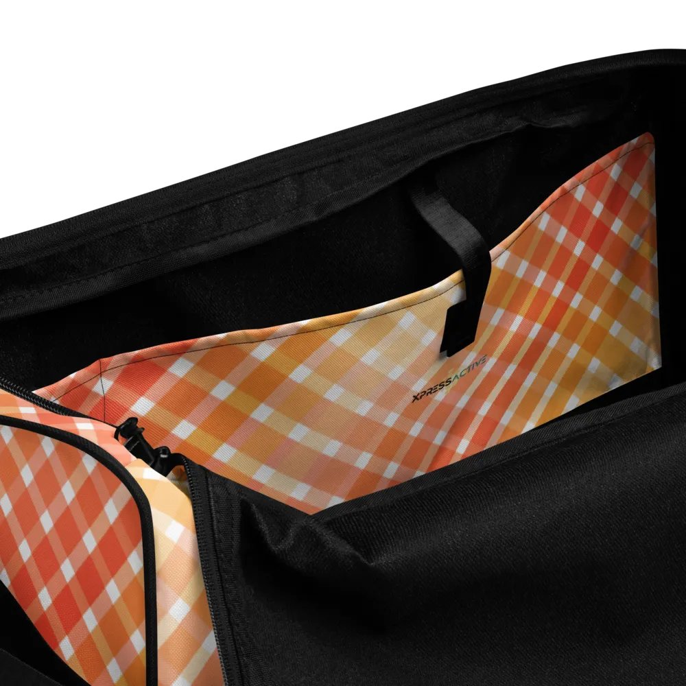 Tartan Sunset All-Over Duffle Bag product image (9)