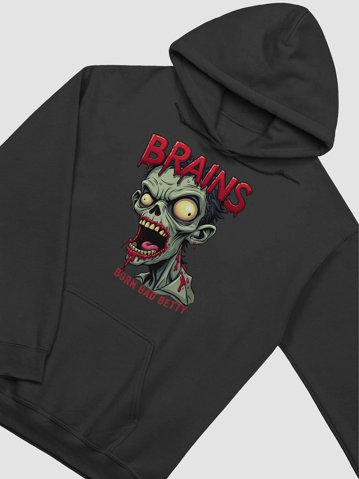 Zombie Brains Hoodie Women's product image (2)