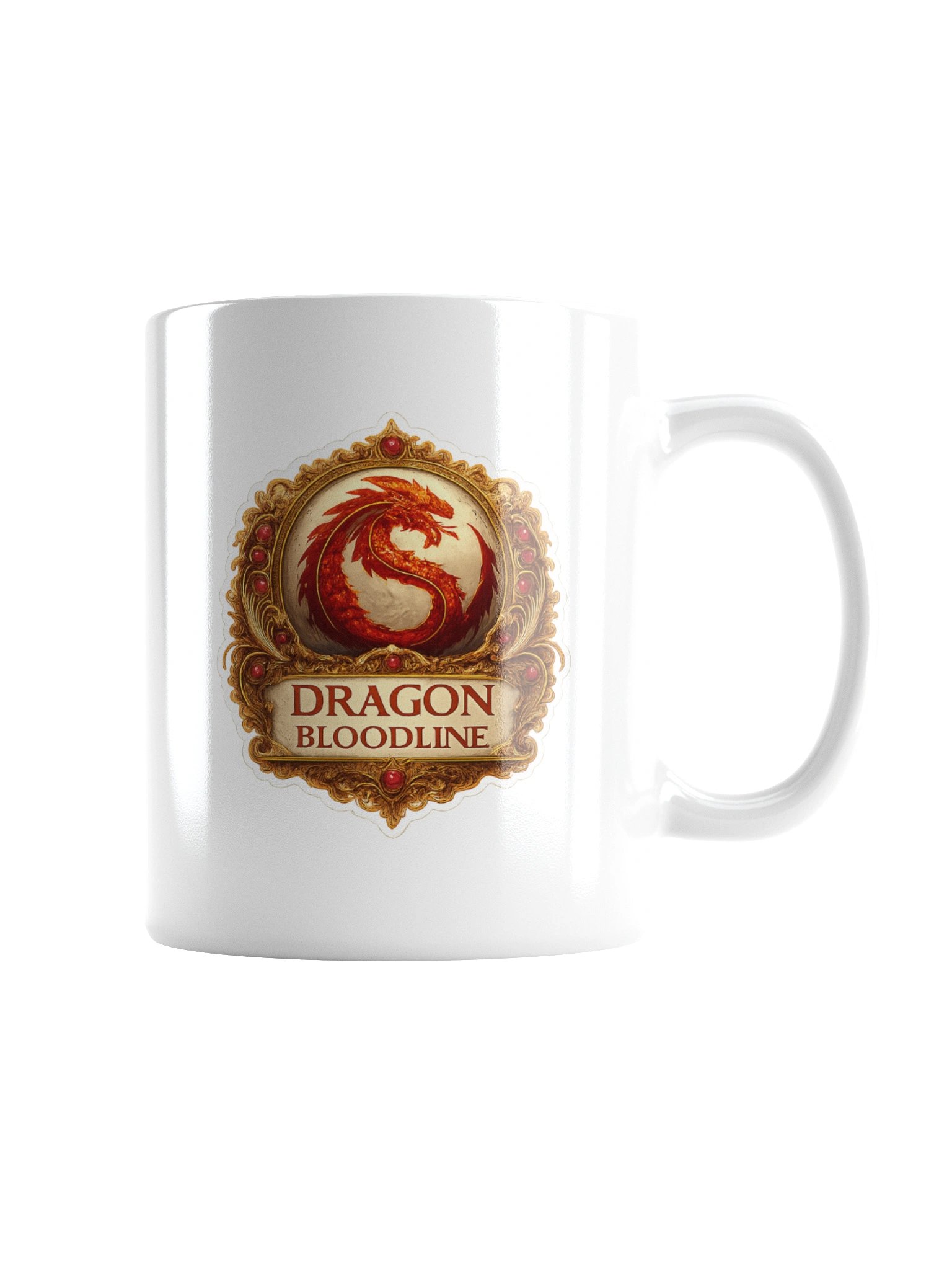 🐉 DRAGON BLOODLINE BLACK CERAMIC MUG product image (5)