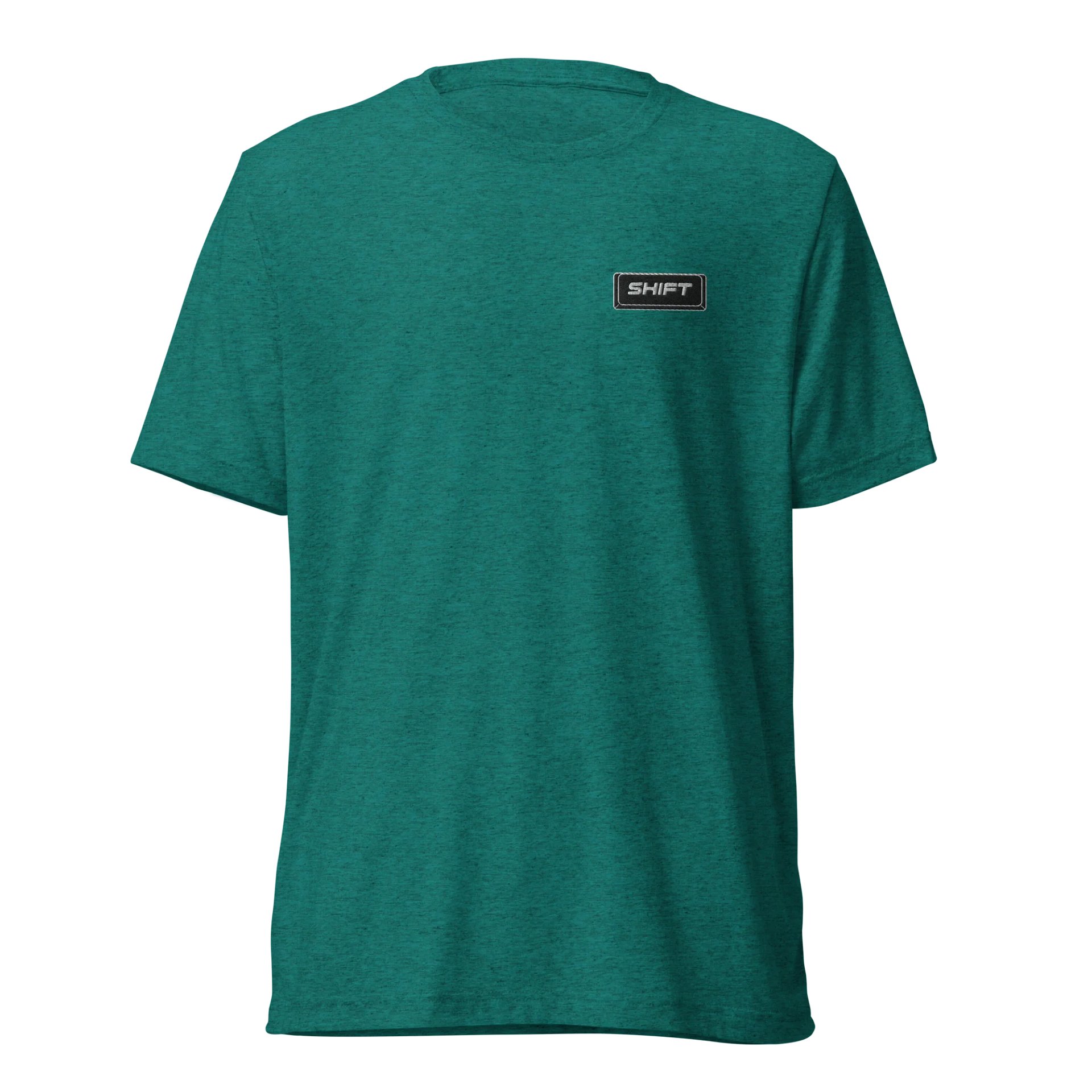 Stitched Black Shift Key Triblend T-shirt product image (25)